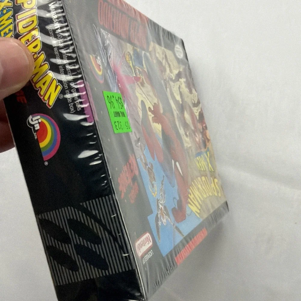 Spider-man X-Men Arcade's Revenge *  Snes Box Only * Super Nintendo Original box
